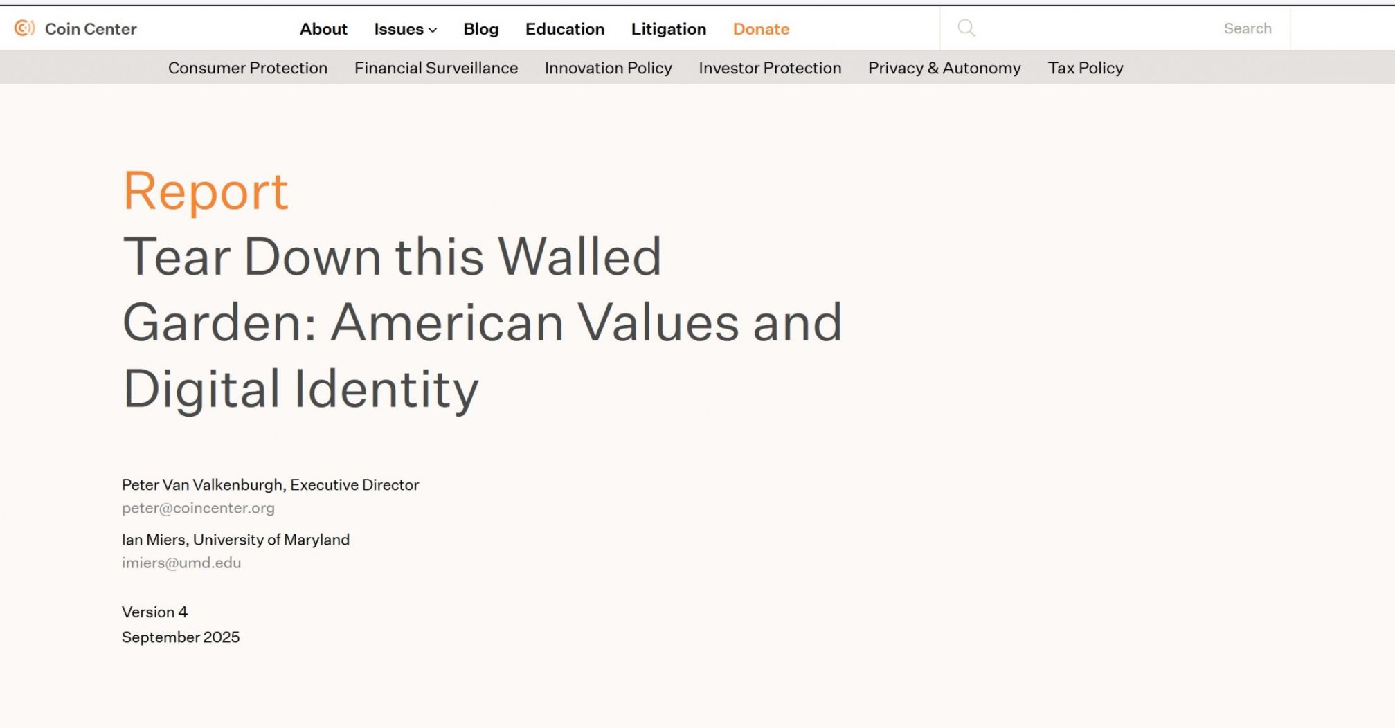 Tear Down this Wallet Garden