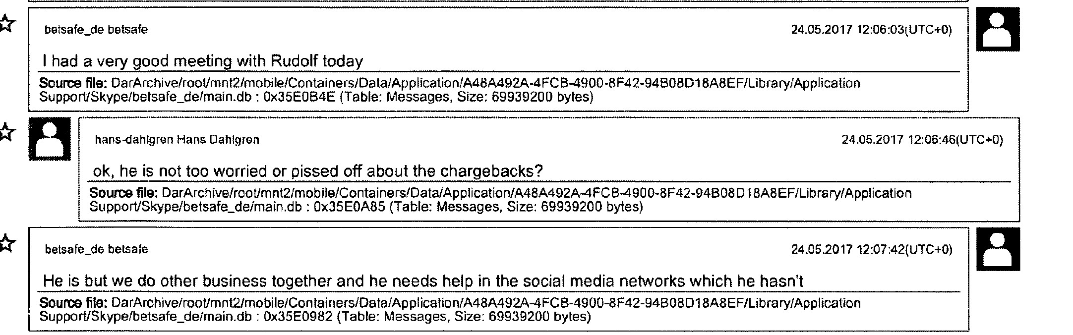 Booker and Lenhoff´s close relationship