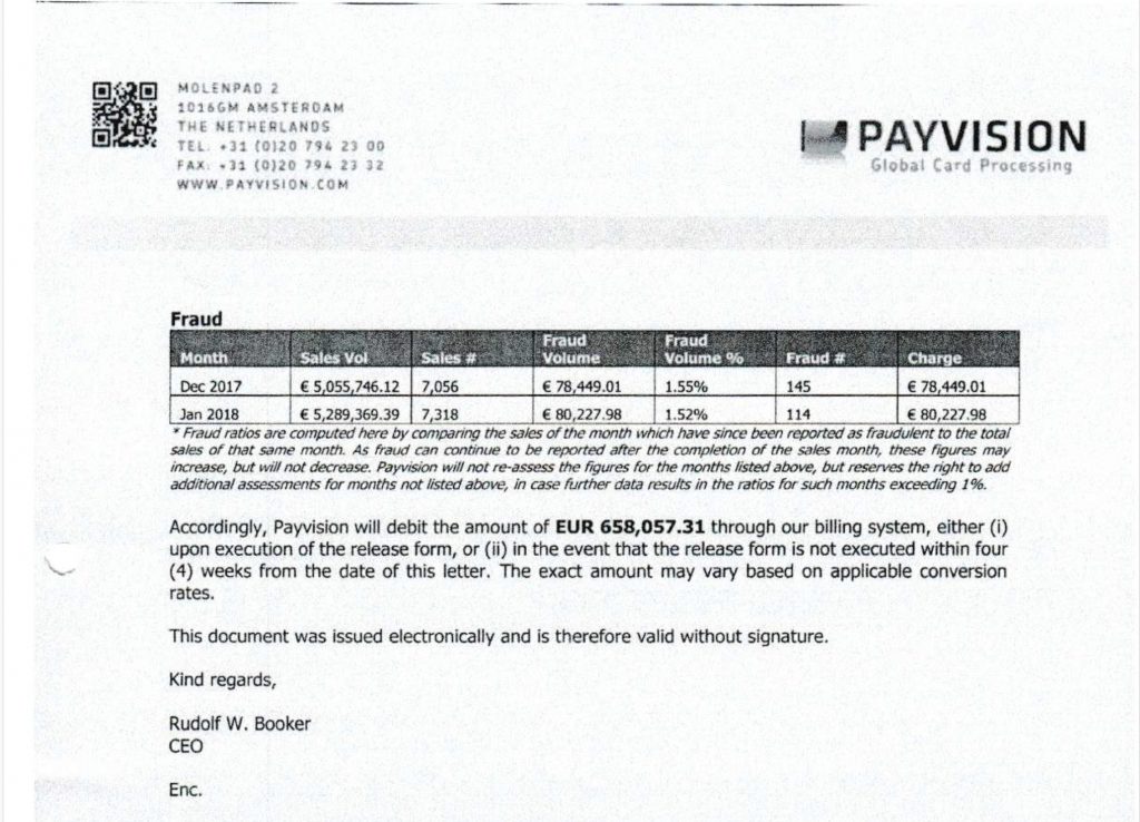 Chargeback Fine Teil 2