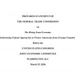FTC Testimony dated 25 march 2026