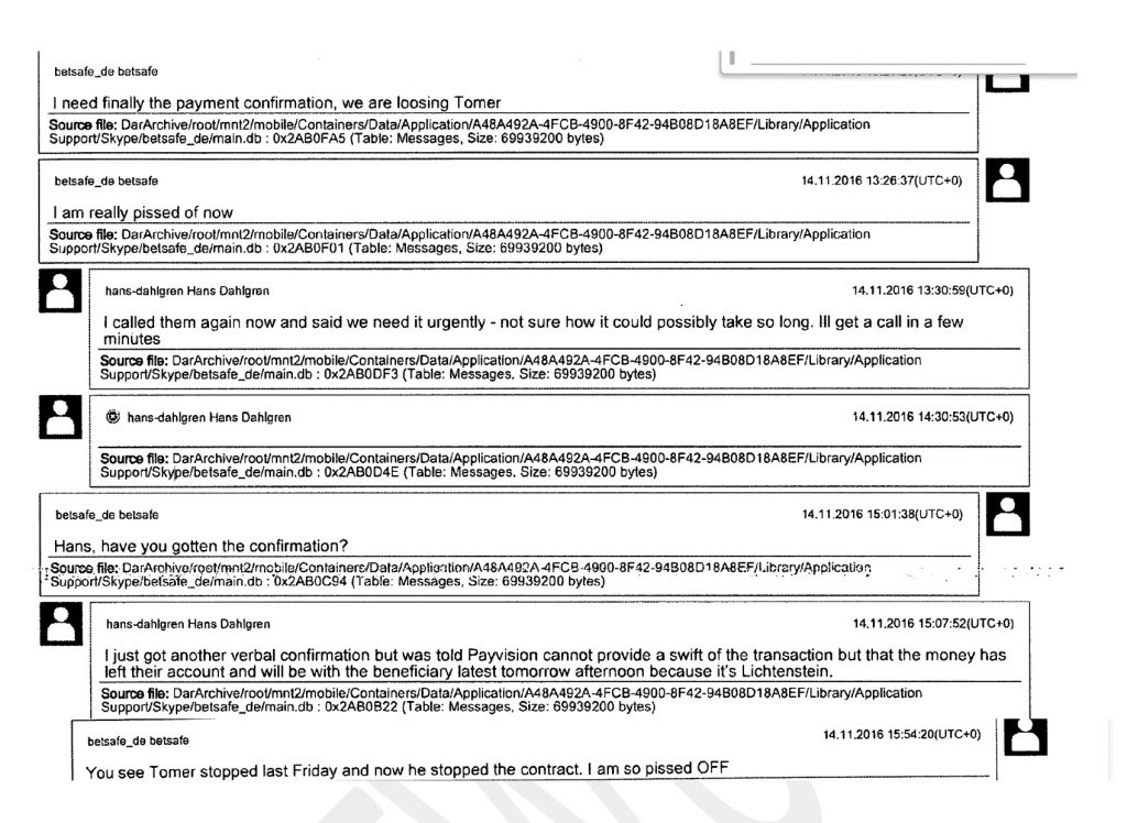 wirecard bank account ws suspenced
