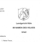 Rainer Treuer court judgement