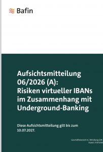 Bafin warns about virtual IBANs