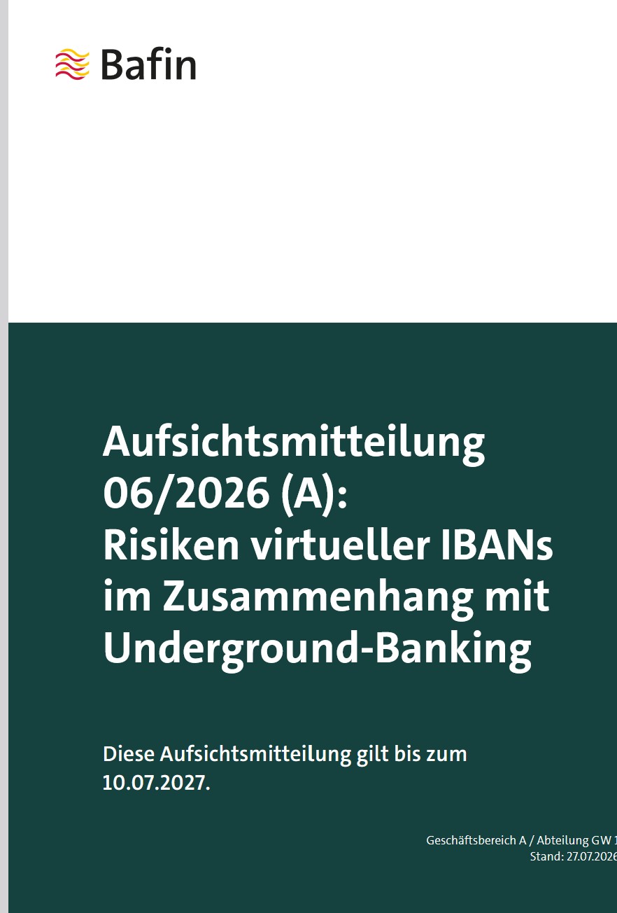 Bafin warns about virtual IBANs