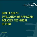 Frontier Economics App fraud report
