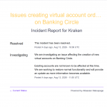 Banking Circle, Bano, Kraken