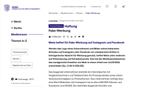 Meta FAKE scam ads