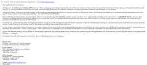 EFRI impersonation fraud